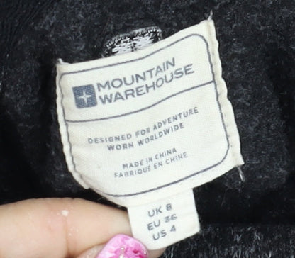 Womens UK Size 8 Mountain Warehouse Black Pullover Sweatshirt