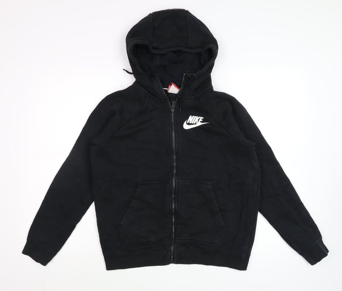 Mens UK Size S Nike Black Full Zip Hoodie