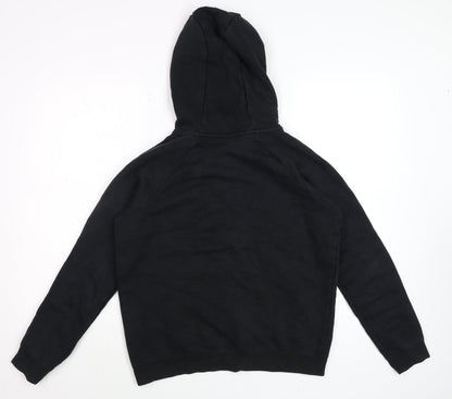 Mens UK Size S Nike Black Full Zip Hoodie