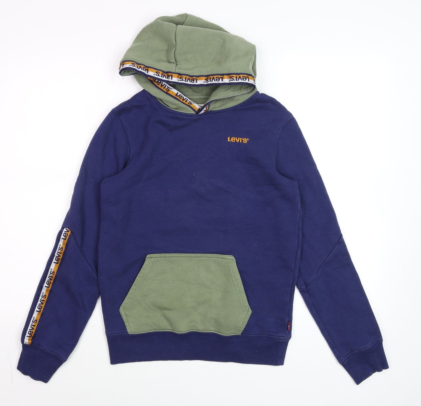 Boys UK Size 14 Years Levi's Blue Pullover Hoodie