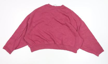 Womens UK Size XL Nike Pink Pullover Sweatshirt
