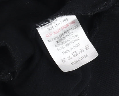 Boys UK Size 11-12 Years Among Us Black Pullover Hoodie