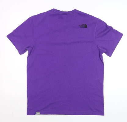 Mens UK Size M The North Face Purple  T-Shirt