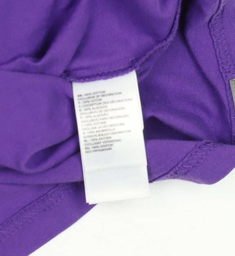 Mens UK Size M The North Face Purple  T-Shirt