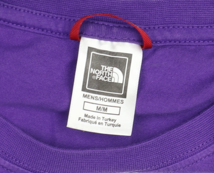 Mens UK Size M The North Face Purple  T-Shirt