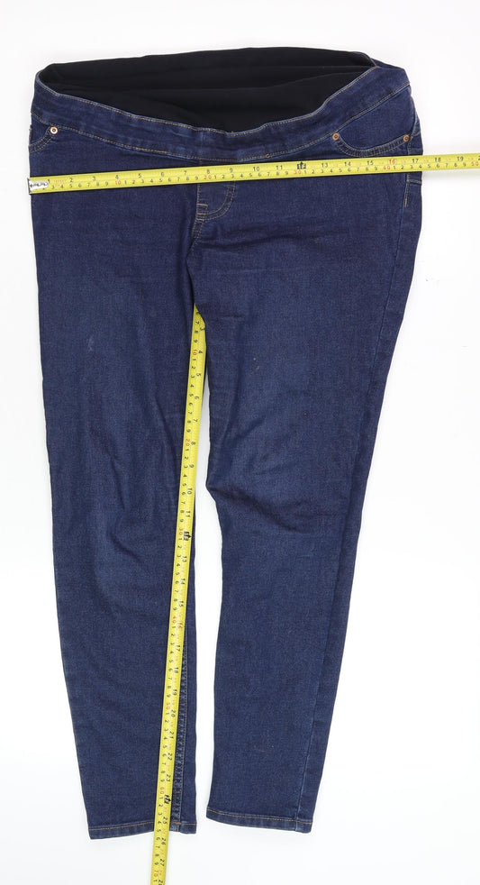 Womens UK Size 10 New Look Slim Fit Jegging Blue Jeans