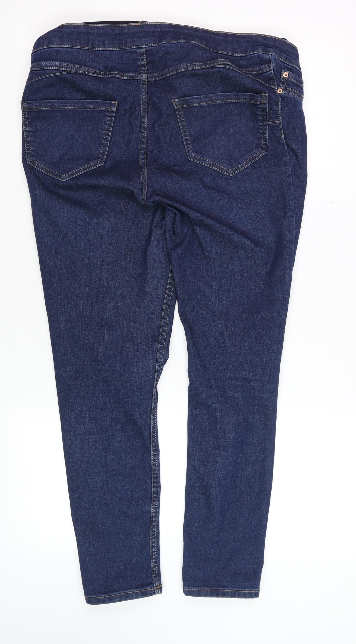 Womens UK Size 10 New Look Slim Fit Jegging Blue Jeans