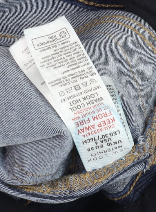 Womens UK Size 10 New Look Slim Fit Jegging Blue Jeans