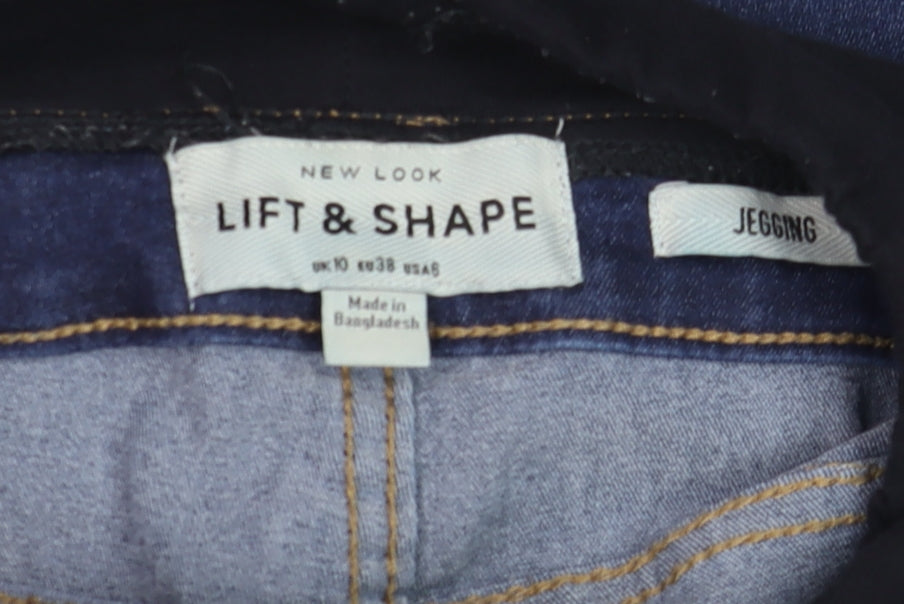Womens UK Size 10 New Look Slim Fit Jegging Blue Jeans