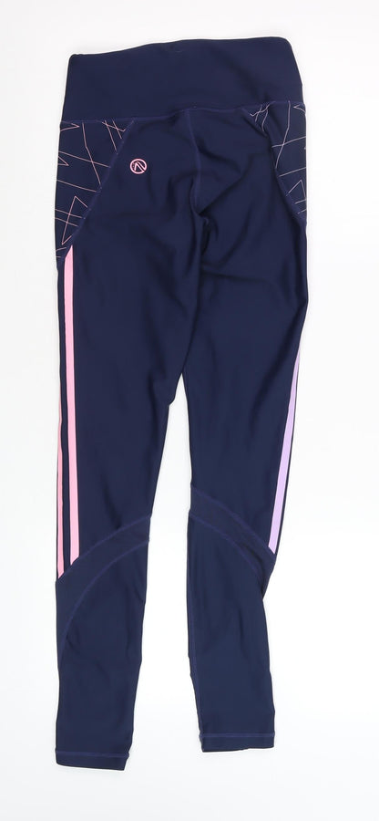 Womens UK Size 8 O'Neills Slim Fit Leggings Blue Leggings