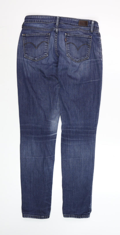 Womens UK Size 8 Levi's Slim Fit Skinny Blue Jeans