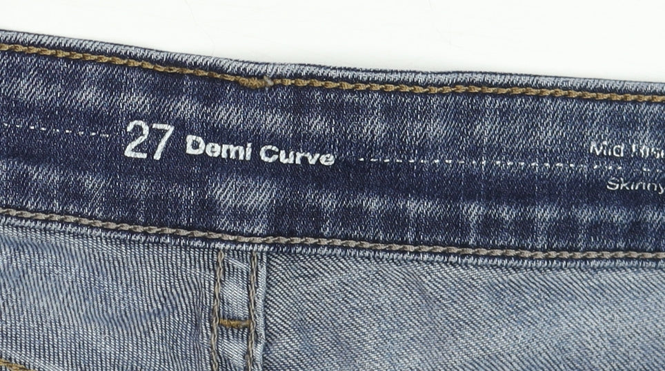 Womens UK Size 8 Levi's Slim Fit Skinny Blue Jeans