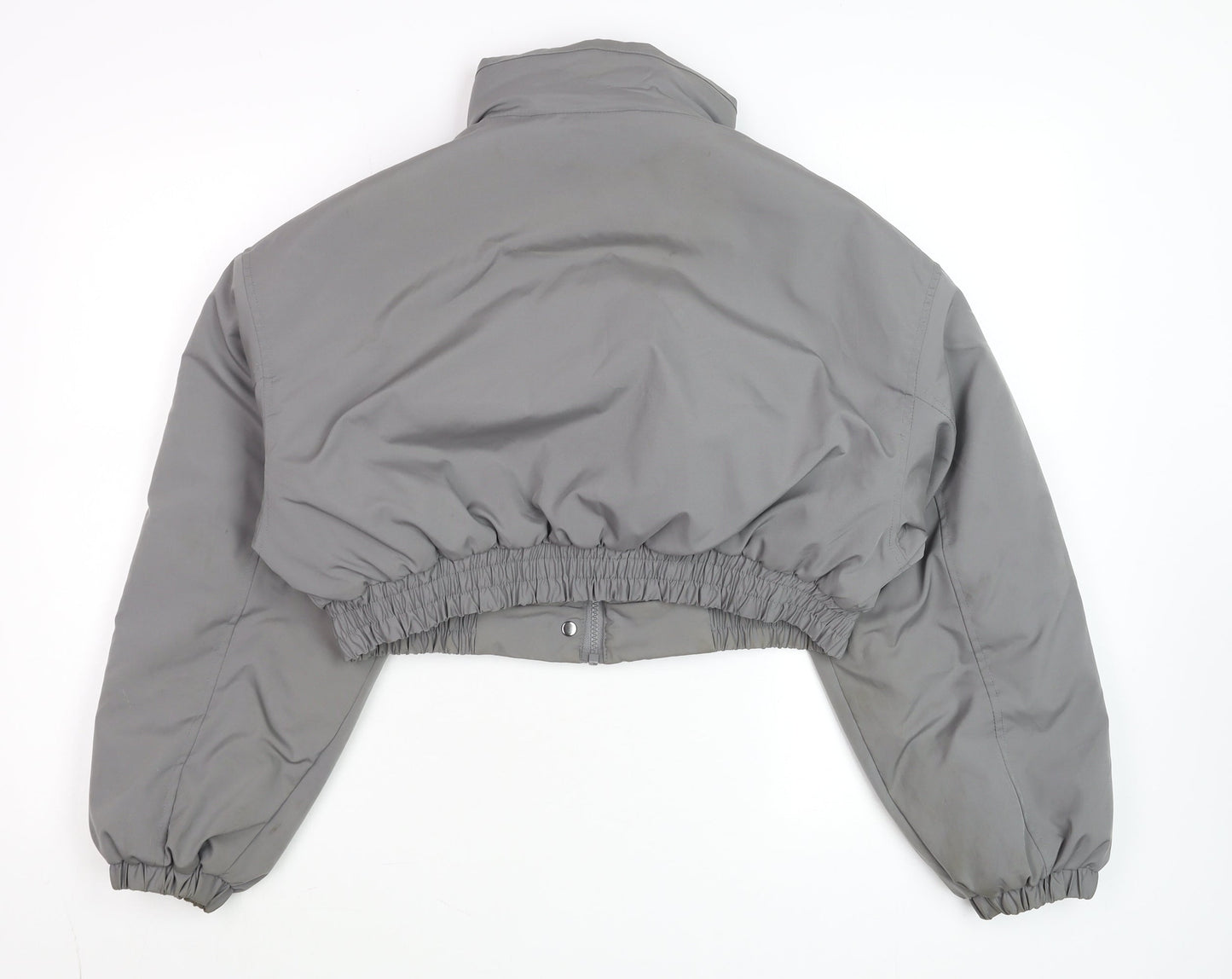 Womens UK Size M Dazy Grey Puffer Jacket