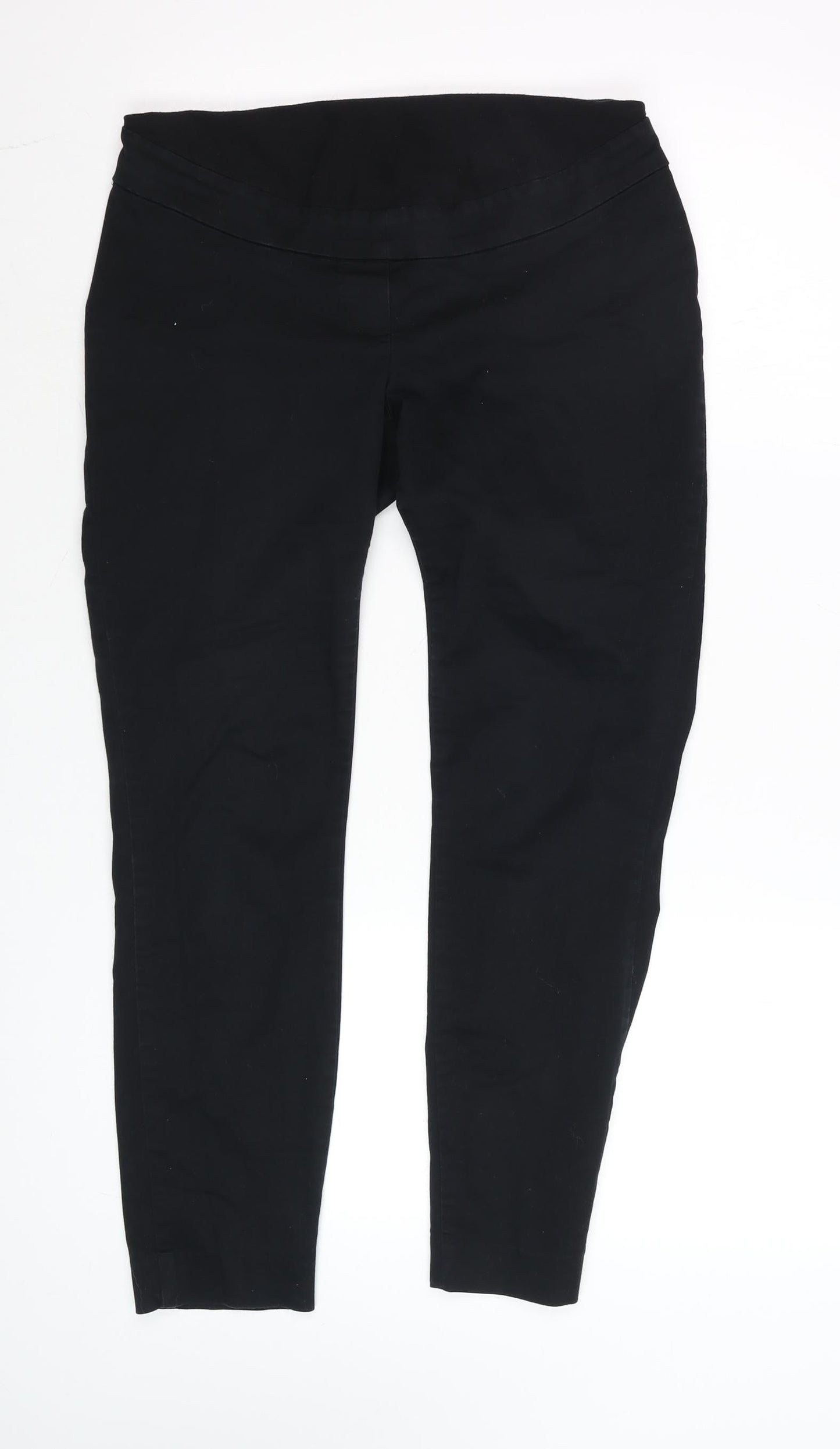 Womens UK Size S H&M Slim Fit Leggings Black Trousers
