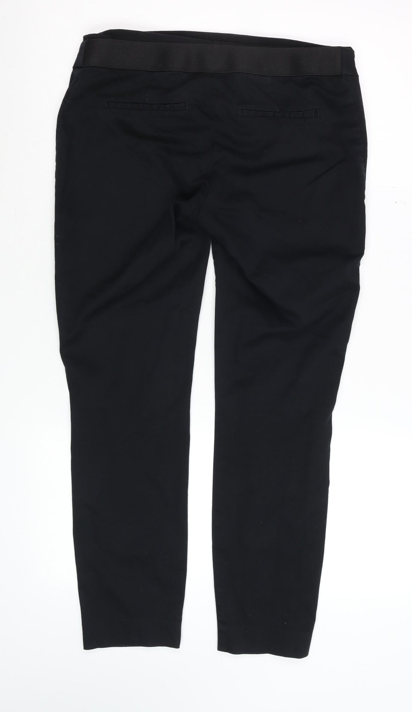Womens UK Size S H&M Slim Fit Leggings Black Trousers