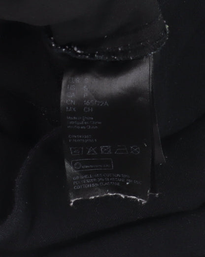 Womens UK Size S H&M Slim Fit Leggings Black Trousers