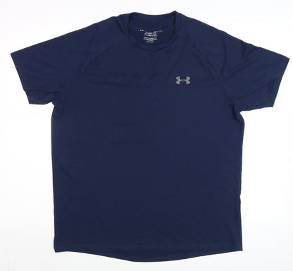 Mens UK Size M Under armour Blue  T-Shirt