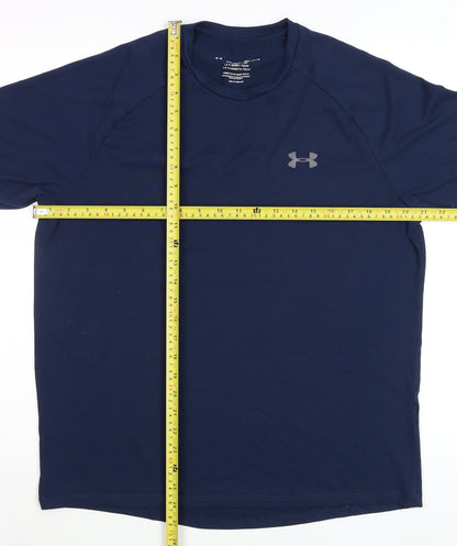 Mens UK Size M Under armour Blue  T-Shirt
