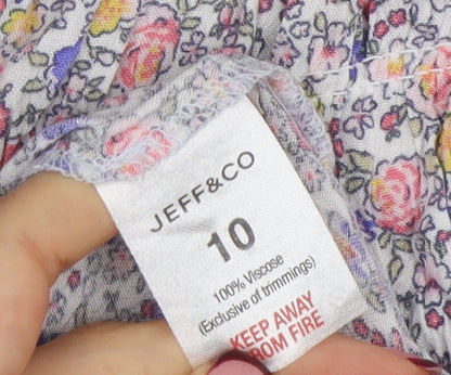 Womens UK Size 10 JEFF&CO Fit & Flare Dress