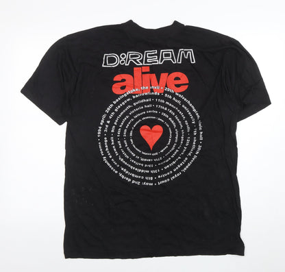 Mens UK Size L D:Ream Black  T-Shirt