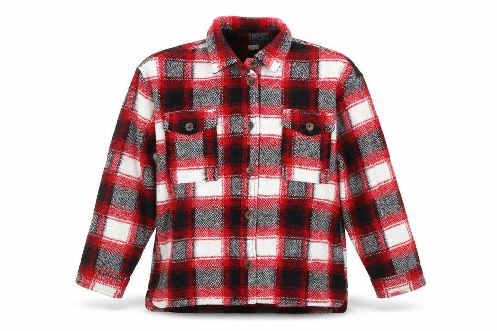 Girls UK Size 12 Years NEXT Red Shirt Jacket