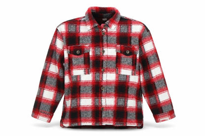 Girls UK Size 12 Years NEXT Red Shirt Jacket