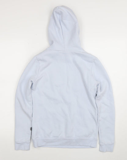 Womens UK Size XS PUMA Blue Pullover Hoodie