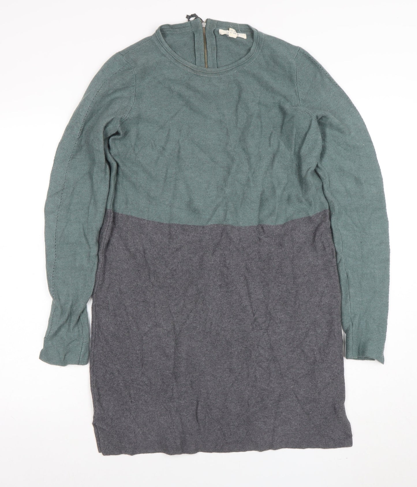 Womens UK Size 12 Whistles Green Tunic Jumper