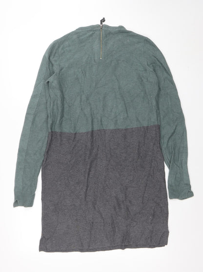 Womens UK Size 12 Whistles Green Tunic Jumper