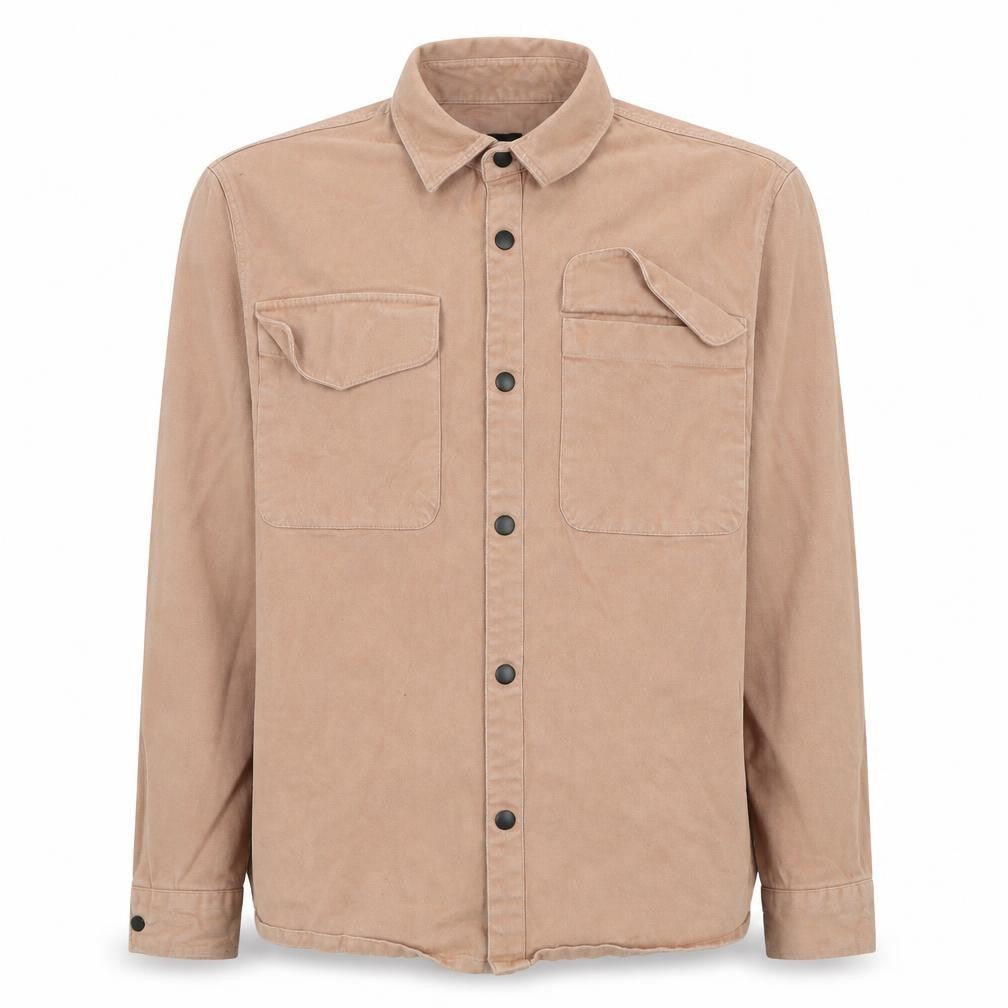 Mens UK Size M River Island Brown Basic Jacket