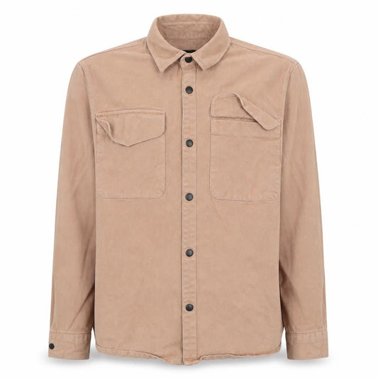 Mens UK Size M River Island Brown Basic Jacket