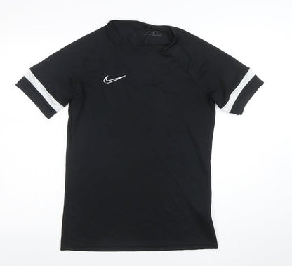 Mens UK Size M Nike Black FootballGym & TrainingRunning & Jogging T-Shirt