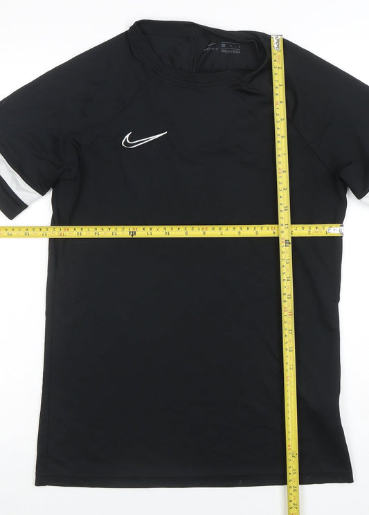 Mens UK Size M Nike Black FootballGym & TrainingRunning & Jogging T-Shirt