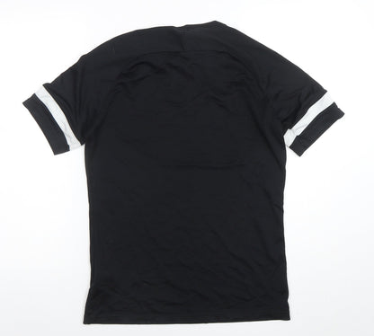 Mens UK Size M Nike Black FootballGym & TrainingRunning & Jogging T-Shirt