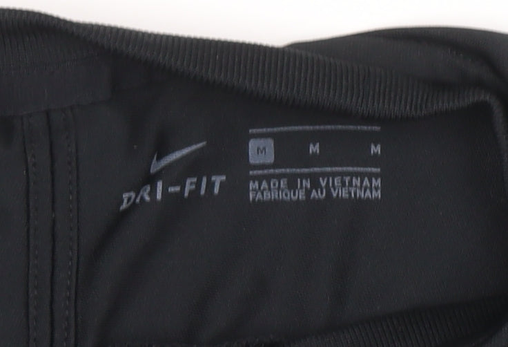 Mens UK Size M Nike Black FootballGym & TrainingRunning & Jogging T-Shirt