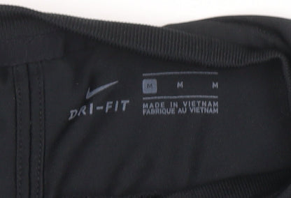 Mens UK Size M Nike Black FootballGym & TrainingRunning & Jogging T-Shirt