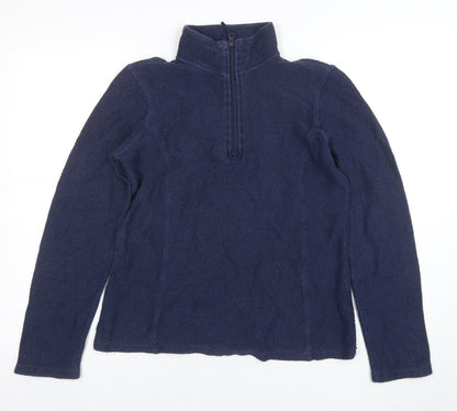 Womens UK Size 10 Mountain Warehouse Blue Pullover Sweatshirt