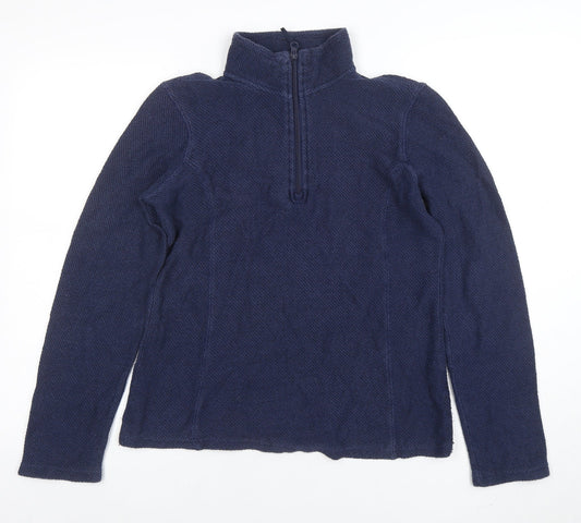 Womens UK Size 10 Mountain Warehouse Blue Pullover Sweatshirt