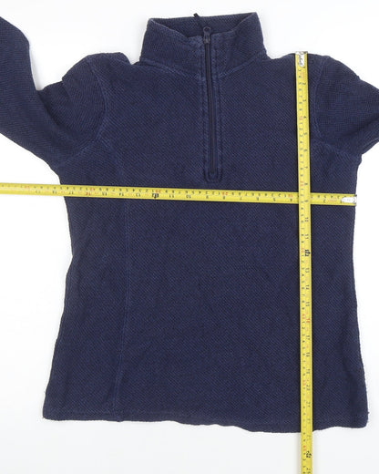 Womens UK Size 10 Mountain Warehouse Blue Pullover Sweatshirt