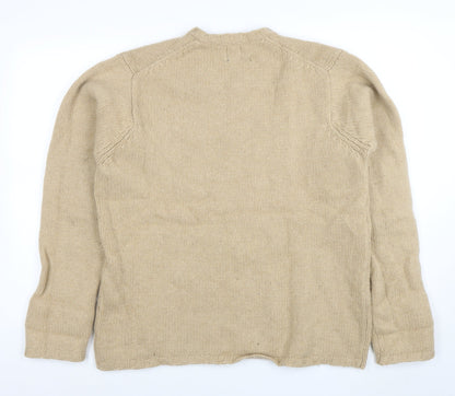 Womens UK Size L Gap Beige Pullover Jumper