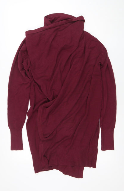 Womens UK Size One Size Obsessions Red Pullover Jumper