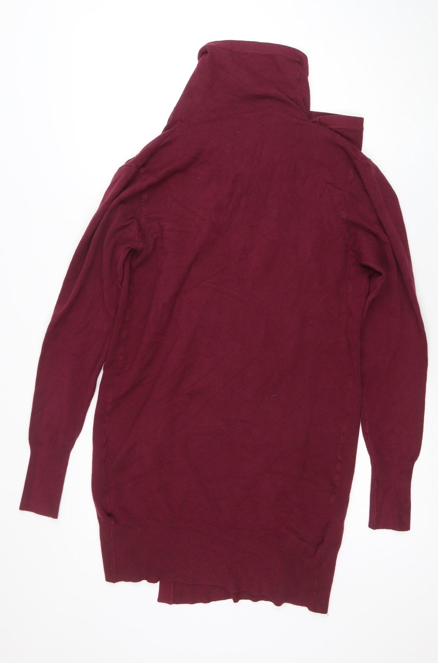 Womens UK Size One Size Obsessions Red Pullover Jumper