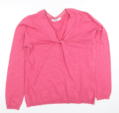 Womens UK Size 12 John Lewis Pink Pullover Jumper