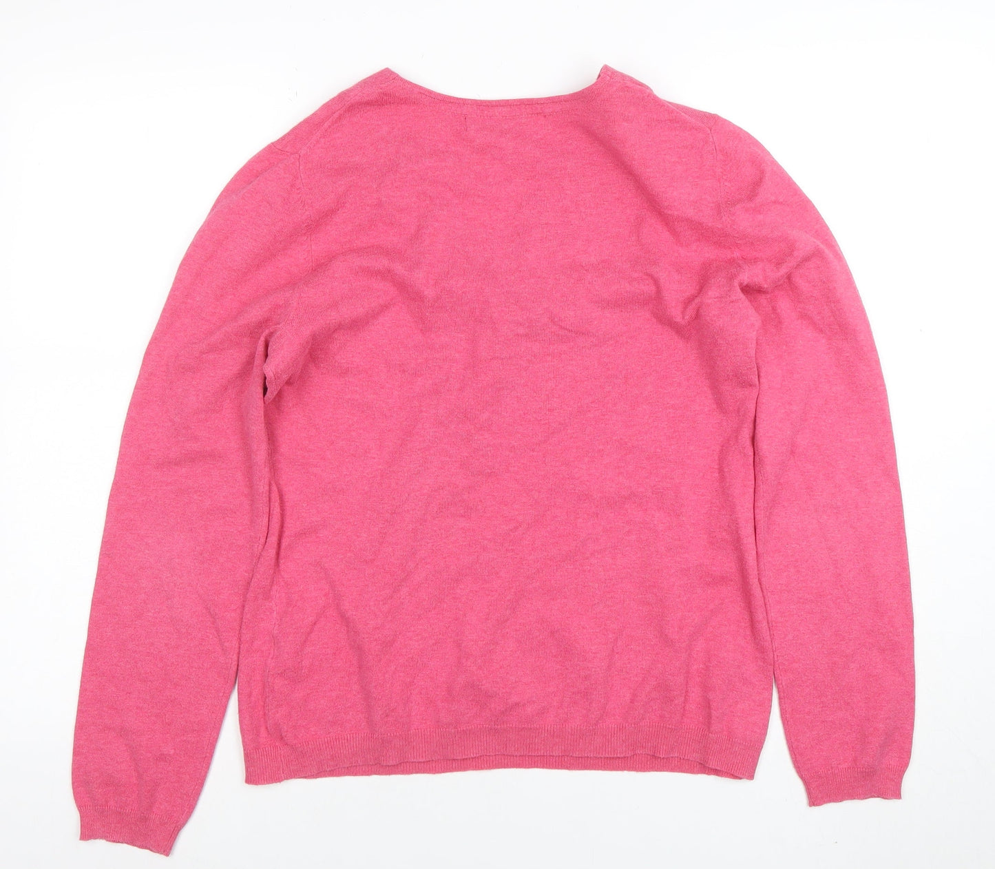 Womens UK Size 12 John Lewis Pink Pullover Jumper