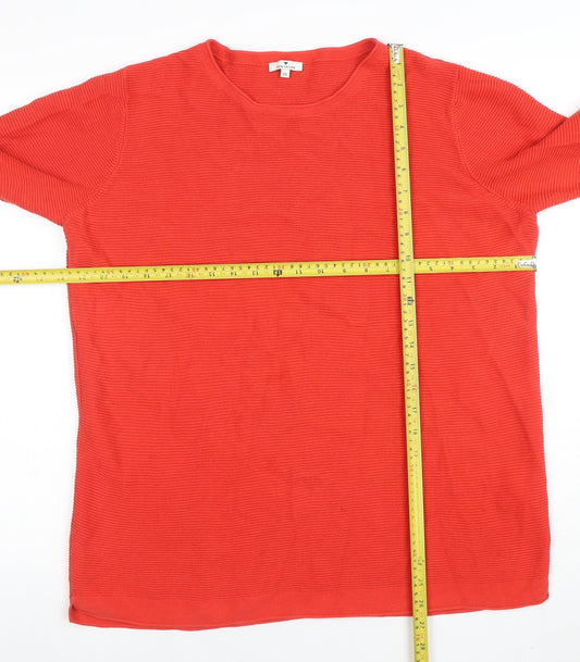 Womens UK Size 3XL TOM TAILOR Red Pullover Jumper