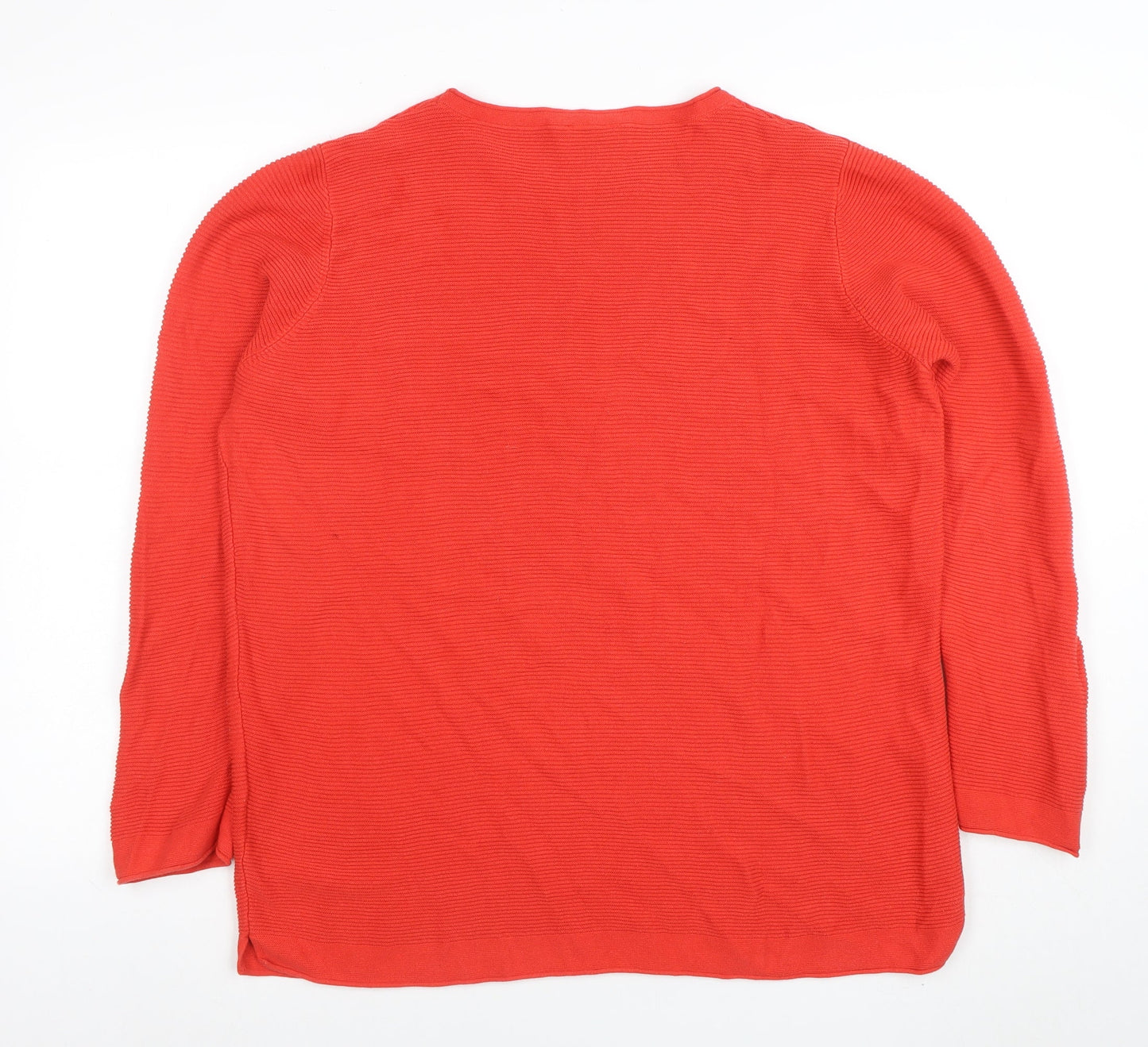 Womens UK Size 3XL TOM TAILOR Red Pullover Jumper