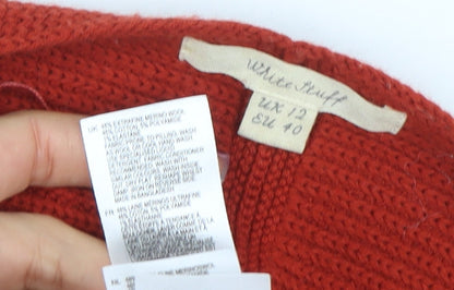 Womens UK Size 12 White Stuff Red Pullover Jumper
