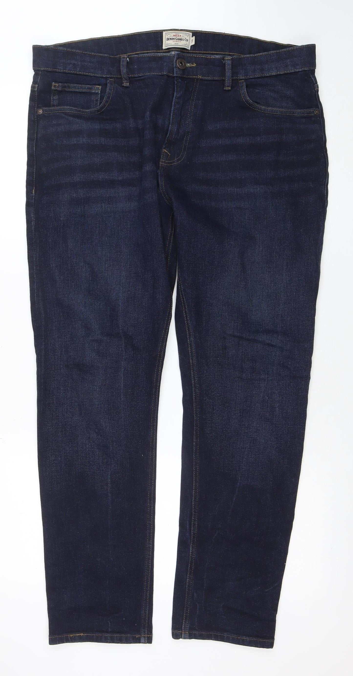 Mens UK Size 31 in NEXT Regular Fit Straight Blue Jeans