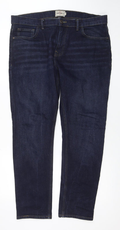 Mens UK Size 31 in NEXT Regular Fit Straight Blue Jeans