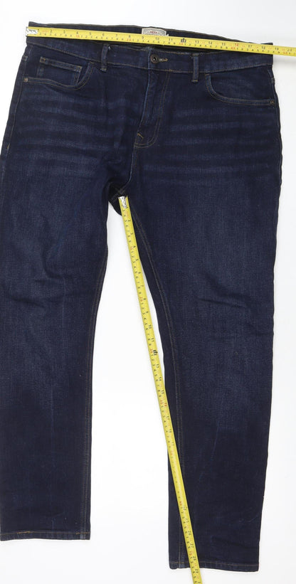 Mens UK Size 31 in NEXT Regular Fit Straight Blue Jeans